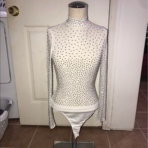 Sheer Studded Bodysuit